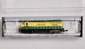 Sd-45 Bachmann 82759 N Scale Spectrum Diesel Dcc Ready Reading #7606 . Excelent
