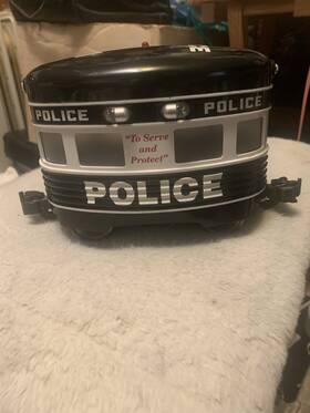 96286 Bachmann Aristocraft Eggliner Police Department With Flashing Lights G
