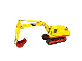 99-9554 Bachmann Ho 1/87 B-line Digger Hydraulic Excavator With Box