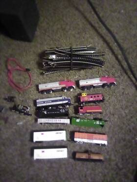Bachmann Don' T N Scale Train Set Lot Used