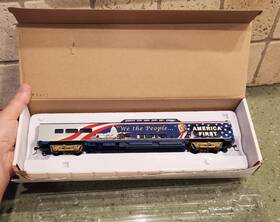 14-01943-003 Bachmann / Hawthorn Village Bradford Exchange Trump Express 2017 Ho America 1st Vista Dome Car Hawthorne Exch