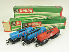 4-axle Berliner 120 Cars 3x Bahnen Scale Tt Boxed Tank 1