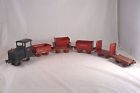 Bl-16 Buddy L Vintage Industrial Train Set Track Nice Euc