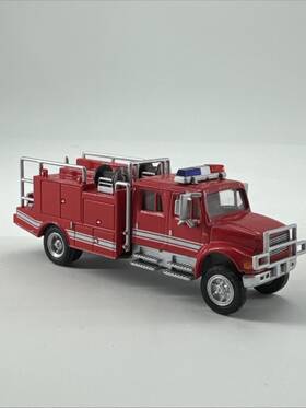 Boley 084495205911 Ih Emergency Truck Die-cast With Plastic Part #2059-11 Red Ho Scl 1/87