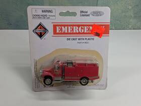 774986 Boley Ho International Emergency Crew Cab Brush Fire Truck Red Cab/body