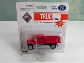 779369 Boley Ho International Road Crew Stake Bed Truck Red Cab/body