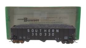 360330 Bowser 55153 Ho Southern 45ft 100t 3-bay Hopper #360330 With Kadee Couplers Custom