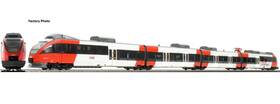 44042 Brawa Electric Multiple Unit Talent Series 4024 Bb Linz 4-car Dc