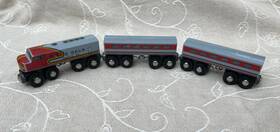 33423 Brio Santa Fe Trains Of The World Vintage Wooden Free Shipping