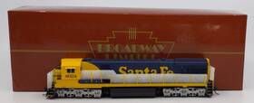2-window Broadway Limited 836563005622 562 Ho Santa Fe Ge C30-7 Diesel Locomotive #8024 Ex