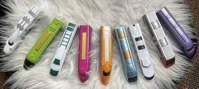 8142a Ce Lot Of 9 Toy High Speed Train Engines