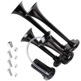Kx-1014 Cenzhiwen Train Horn Kit Suitable For Trucks/cars/semi Trailers. 4 Speakers Ultra Lou