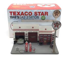 Chronicles Unlimited 654194105012 1 43 Sacle Texaco Star 1940s Gas Station Ln/box