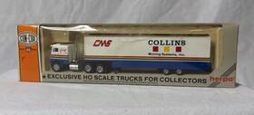 0004-001021 Con-cor Tractor And Moving Van Trailer Collin S Cms Ho Scale