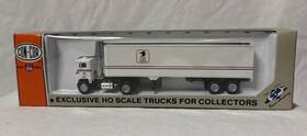0004-001027 Con-cor Cabover Semi Van Trailer U.s. Mail Ho Scale