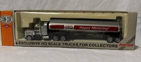 0004-001032 Con-cor Semi Tractor Tank Trailer Exxon Ho Scale