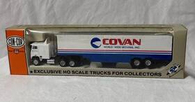 0004-001076 Con-cor Cabover With Moving Van Trailer Covan