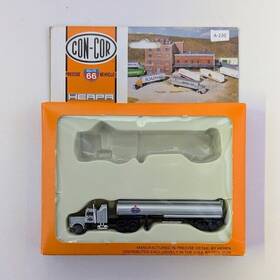 0004-003014 Con-cor N Scale As Is One Amoco Tractor/tank Trailer