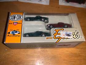 0004-004006 Con-cor 01 Ho Scale Item#0004-004006 1963 Corvette 3-pack Nos