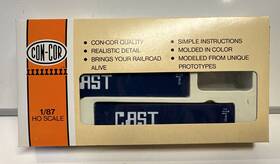 0004-008304 Con-cor Ho Scale Set Of 3 Cast 40ft Containers #8304