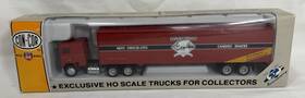 0004001104 Con-cor Inch Route 66 Ho Golden Steam Freightliner Tractor With 48ft Trailer 30th Ann