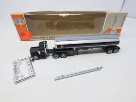 4-001030 Con-cor Used Ho Scale Tractor And Tanker Trailer Texaco Read