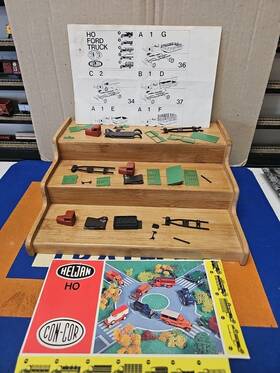 1931 Con-cor 797534931732 #7111 Ho Ford Inch Aa Cattle Truck Kit 1/87 Lot As Pictured No Box
