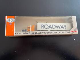 0004-001005 Con-cor/herpa Con-cor X Roadway Tractor Trailer Truck Nib Rare Route 66 Ho Scale