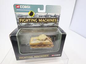 Cs90079 Corgi Used Fighting Machines M4 Sherman Tank 7th Armoured Division
