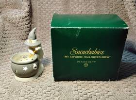 56-06921 Department 56 Snowbabies My Favorite Halloween Brew With Box 06921