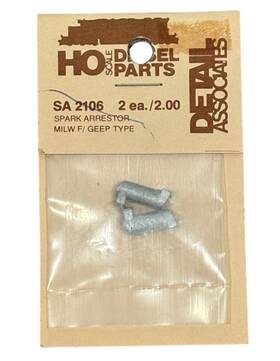 Sa-2106 Detail Associates Ho Scale Spark Arrestor Milw F/geep Type Sa 2106 New