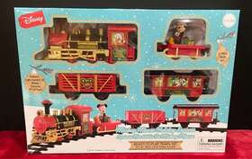 Disney 193849039710 Mickey Mouse Holiday Christmas Express Play Train Set New In Box Nib