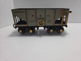 11201 Dorfan Circa 1920s Pennsylvania Railroad Prr Hopper Car #11201 O Gauge So Nice