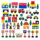 4549r Dt On Track Usa Piece Wooden Modern Town 602401929982