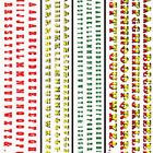 Dt501 Woodland Scenics Tuscan Playbill Letters Dry Transfer Decals 724771005018