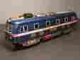 Ef-5870 Daiya Vintage Japanese Tin Litho Royal Express 13 Friction Emu Train
