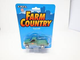 F-350 Ertl 12092 Used 1/64 Ford Green C&s Farm Truck Country Read