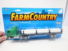 4248 Ertl Kenworth Cab Trailer Tyler Transport Diecast Sealed Farmcountry