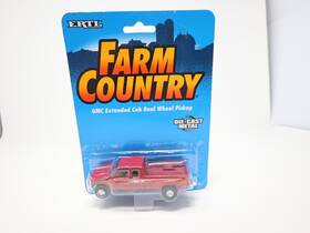 4386 Ertl 1/64 Gmc Extended Cab Dual Wheel Pickup Diecast Sealed Farmcountry