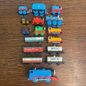 J24a Ertl 16 Pc Thomas Friends Mattel Toy Train Lot Gordon Percy James Ben Bill