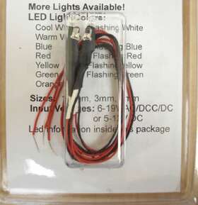 Evan Designs 852120002125 U30 7-19 Volt 3mm Warm White Leds Pack Of 5