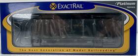 Ep-80157-12 Exactrail Platinum Ho Chicago Northwestern Cnw Ps-2cd Hopper Drk Grn #95872