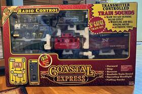 Eztec 019071369114 Coastal Express Radio Control No. 36911 Large Train Set