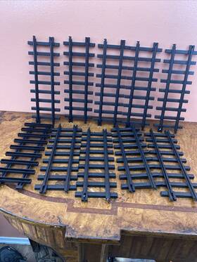Eztec 019071371896 37189 North Pole Express Christmas 10 Straight Tracks Replacement