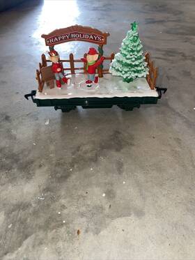 37297 Eztec North Pole Express G-scale Skating Car By - Original Replacement