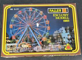 B-311 Faller Ho Scale Motorized Ferris Wheel L/n In The Box With Instructions