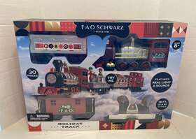 Fao Schwarz 843479169294 Motorized Train Set 30 Pieces 18 Feet Original Box