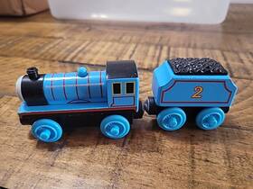 Y4071 Fisher-price 746775212742 Edward Edouard Thomas And Friends Wooden Train 2014