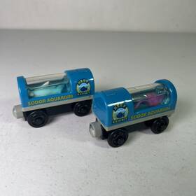Fisher-price 746775221409 Aquarium Cars Squid Shark Thomas And Friends Tank Engwood Railway Train 2011