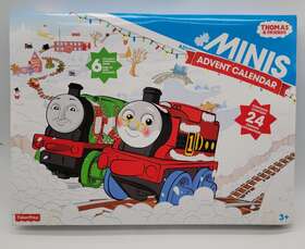 Fisher Price 887961250930 Thomas And Friends Minis Advent Calendar 24 Trains Exclusives Retired 2015 Sealed